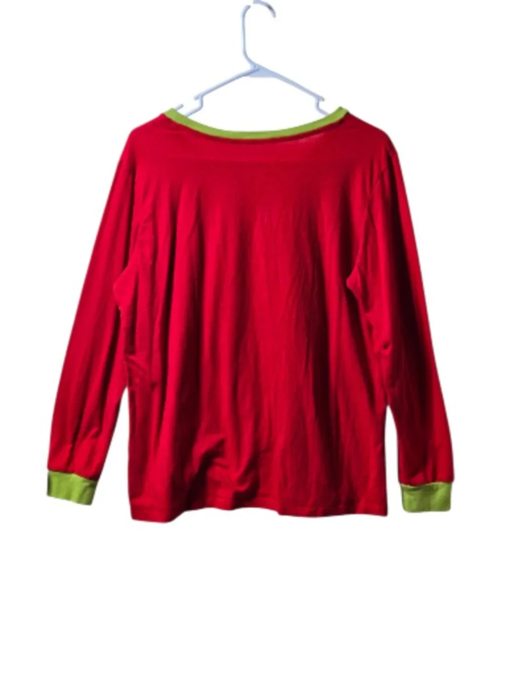 Official Grinch Merry Grinchmas Long Sleeve Christmas Shirt Youth Large 12-14